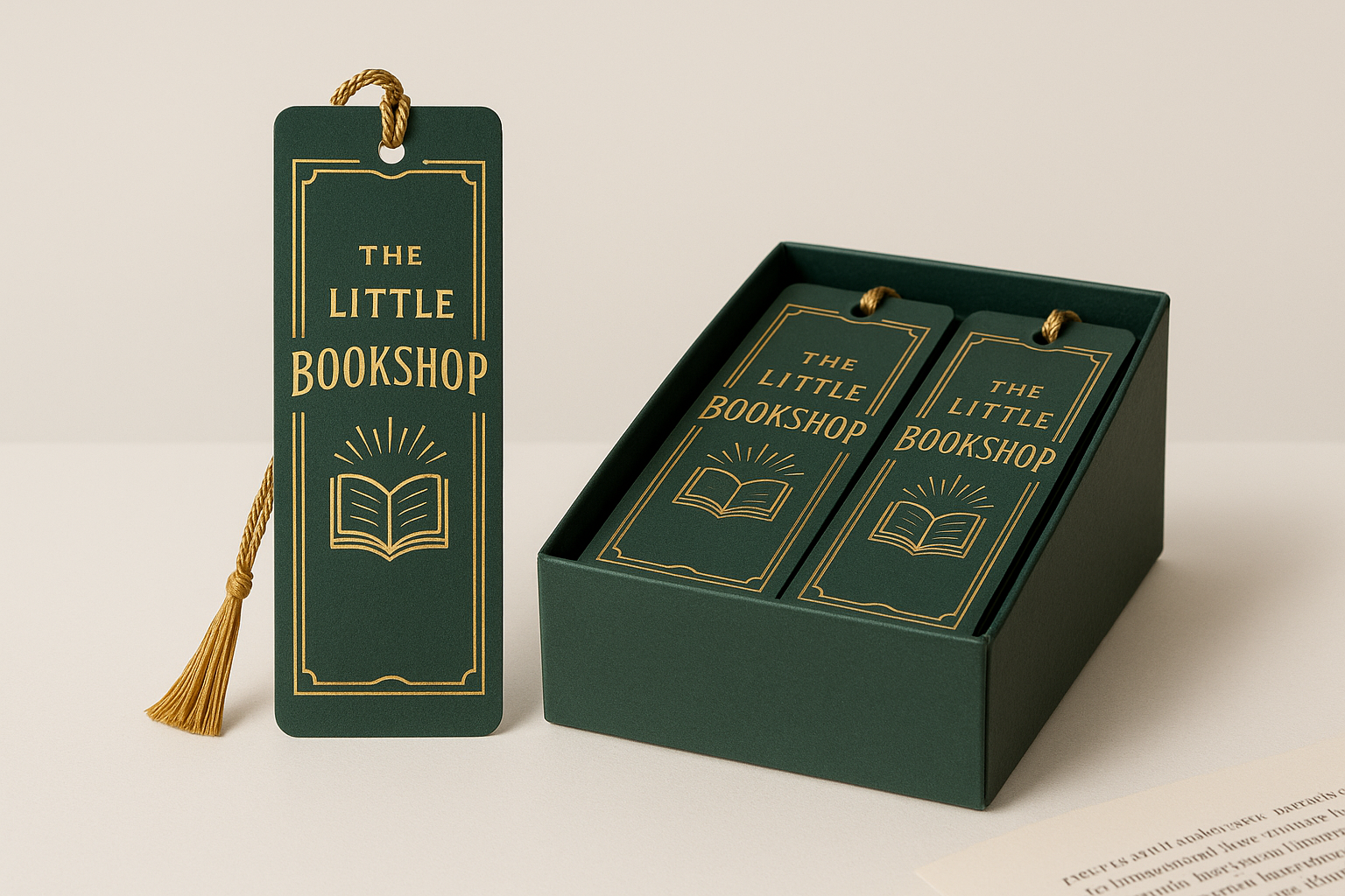 The Little Bookshop bookmark product image